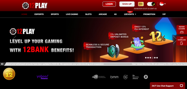 12play Homepage Banner
