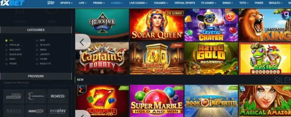 1Xbet Slot Games