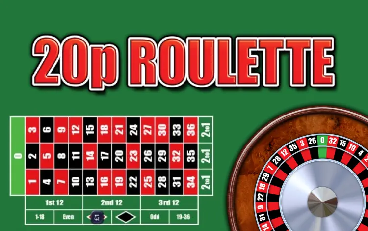 20p Roulette Game