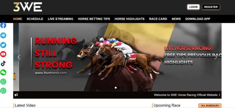 WE3HORSE Homepage Banner