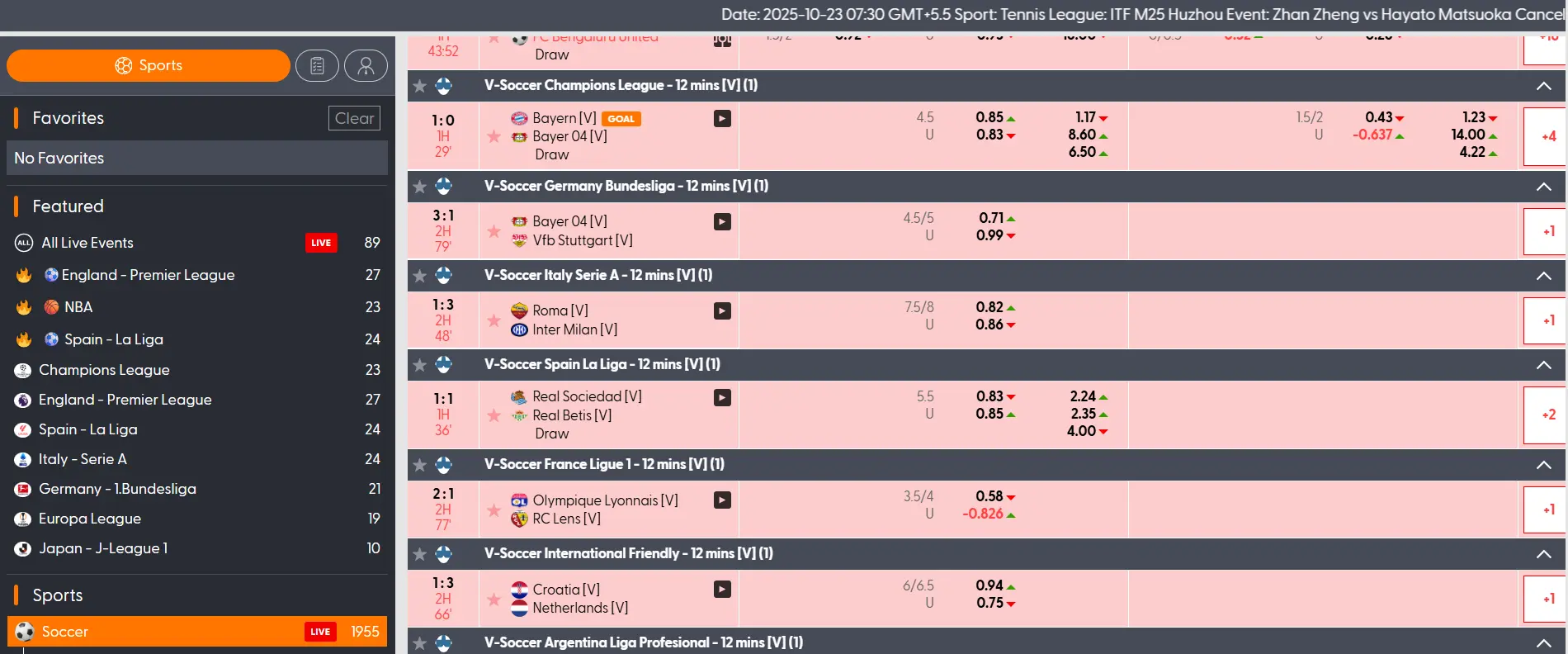 AW8 Live Sports Betting