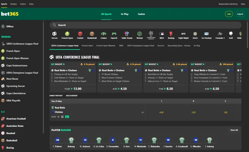 Bet365 Sportsbook