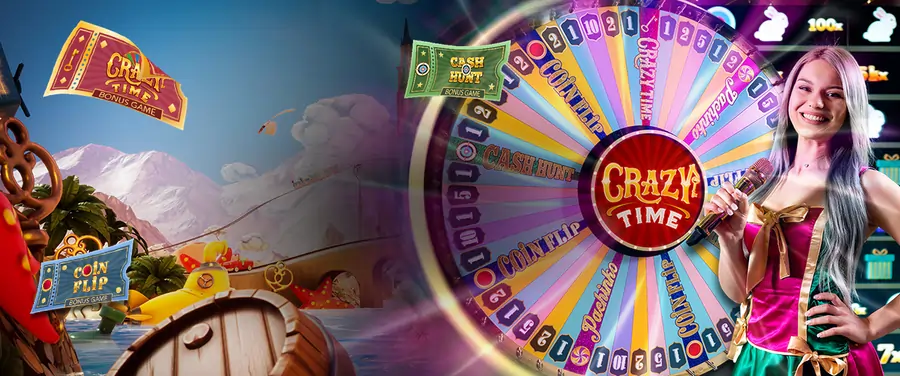 Crazy Time Game Banner