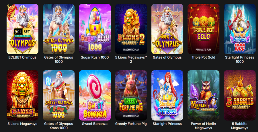 ECLBET Casino Games