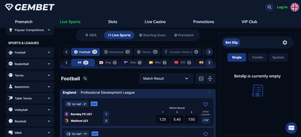 Gembet Sportsbook