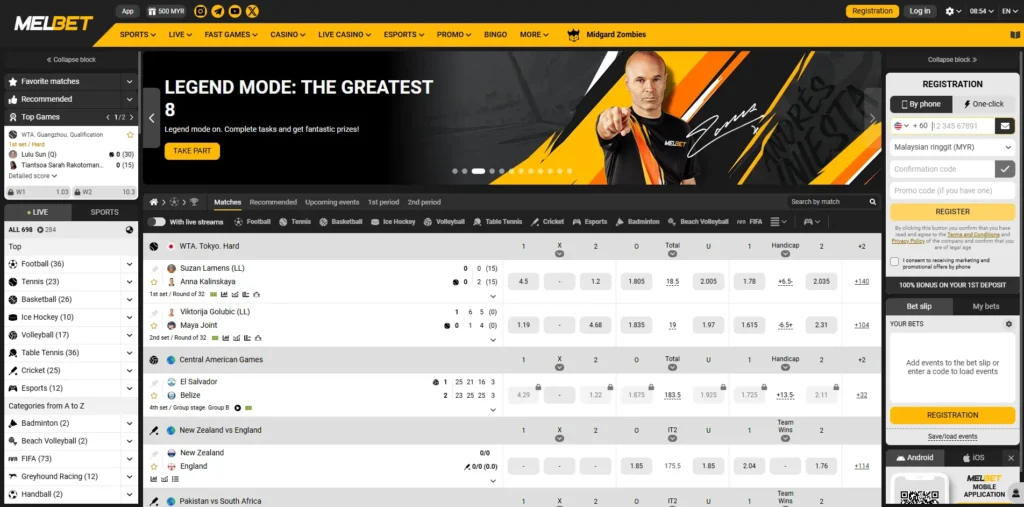 Melbet Homepage