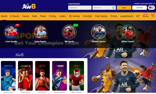 AW8 Sports Betting Banner