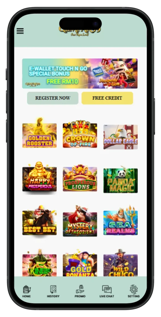 gempak99 Mobile view Homepage