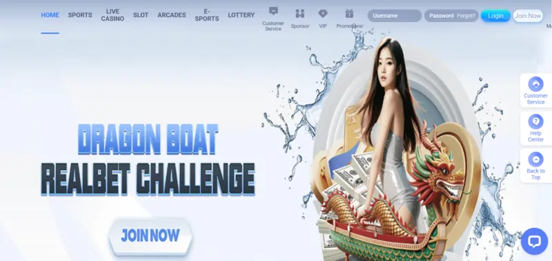 OB9 Casino Review Homepage Banner