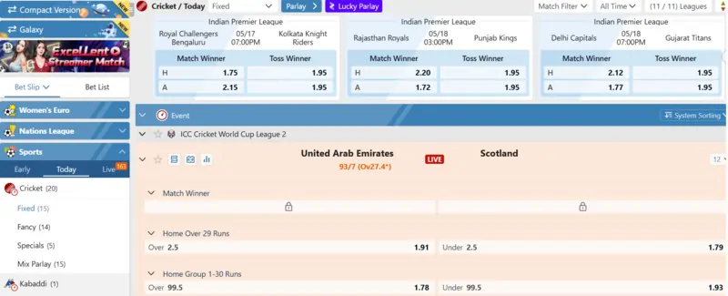 Sportsbook at Uwin33